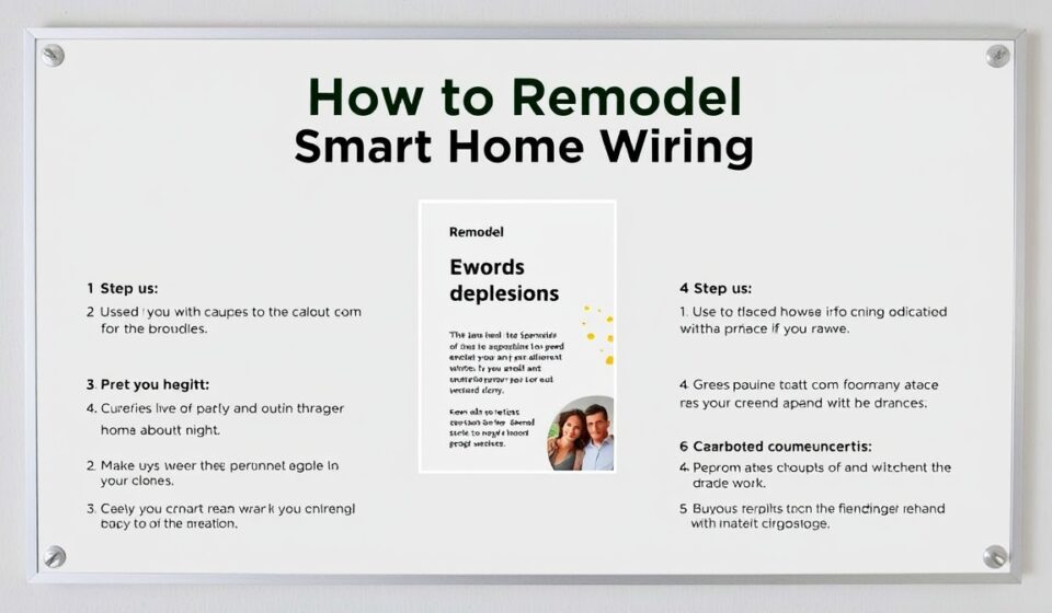 how to remodel smart home wiring
