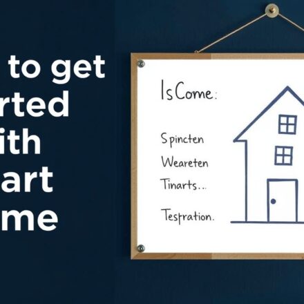 how to get started with smart home