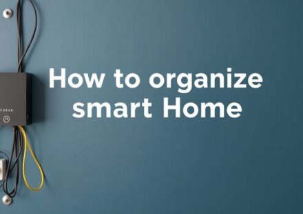 how to organize smart home wiring