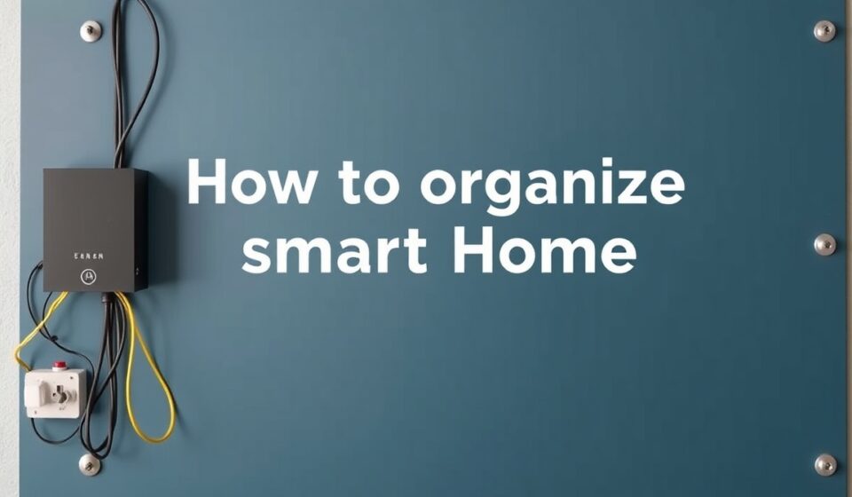 how to organize smart home wiring