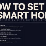 how to set up a smart home