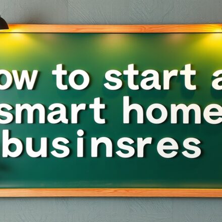 how to start a smart home business