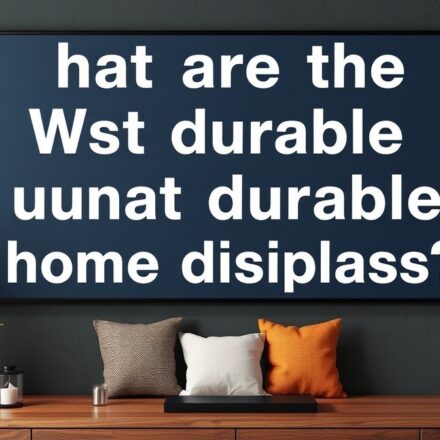 what are the most durable smart home displays?